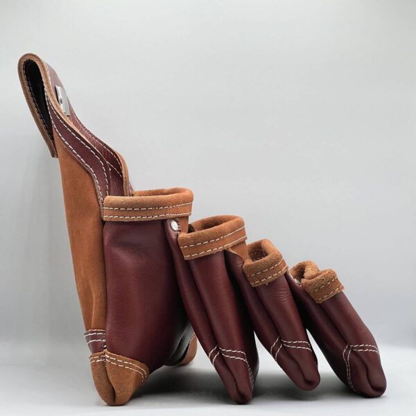 Leather Multi-Pocket Screw Bag TH-2025 by Thor Canada